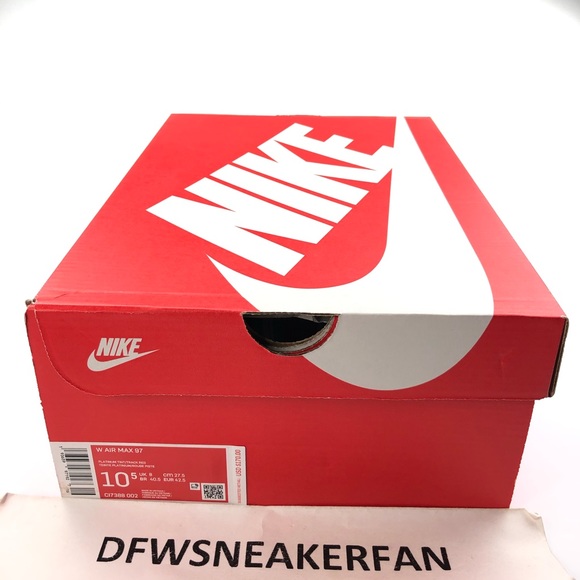 Nike Women’s Air Max 97 Size  Platinum Tint Shoes - Picture 9 of 11